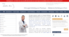 Desktop Screenshot of dr-kron-chirurgie-esthetique.com